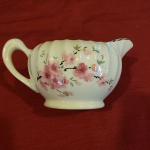 Vintage W.S George Cherry Blossom Creamer
